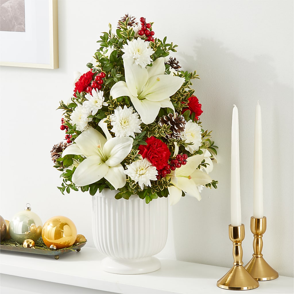 Festive Moments Tree –  All Season Floral Llc, Saranac Lake NY