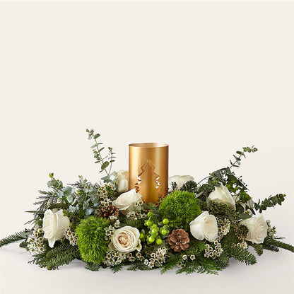Chestnuts Roasting Centerpiece –  All Season Floral Llc, Saranac Lake NY