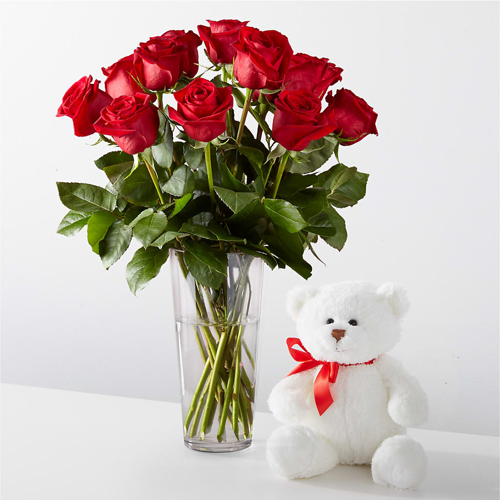 Romantic Long Stem Red Rose Bouquet Bundles –  All Season Floral Llc, Saranac Lake NY