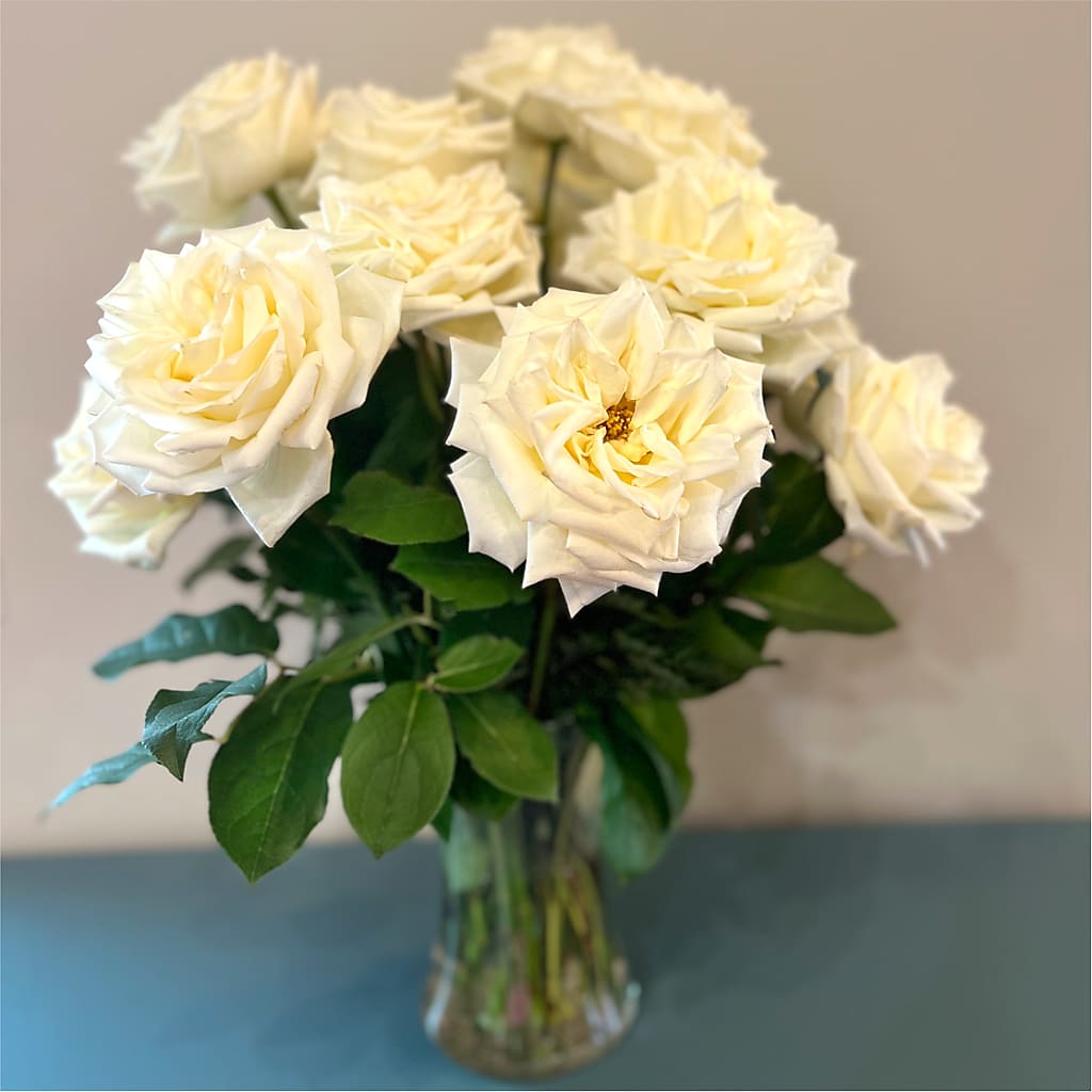 Long Stem Yellow Rose Bouquet –  All Season Floral Llc, Saranac Lake NY