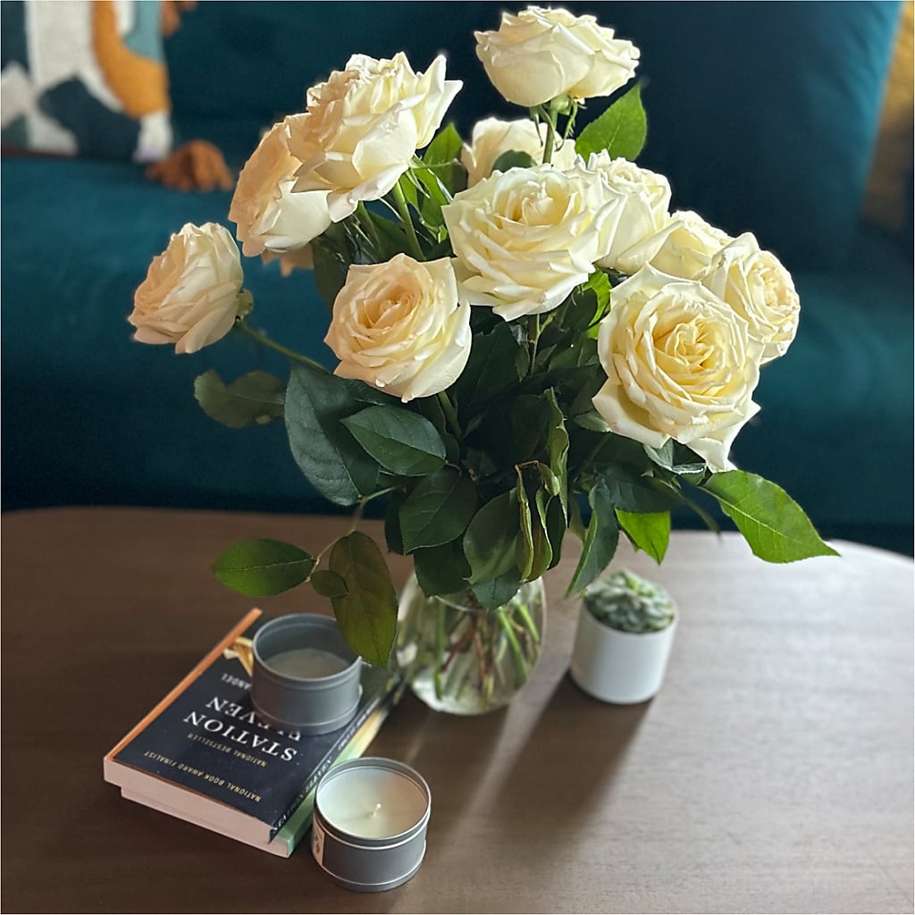 Long Stem Yellow Rose Bouquet –  All Season Floral Llc, Saranac Lake NY