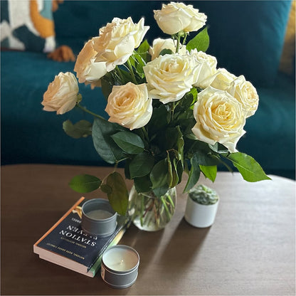 Long Stem Yellow Rose Bouquet –  All Season Floral Llc, Saranac Lake NY