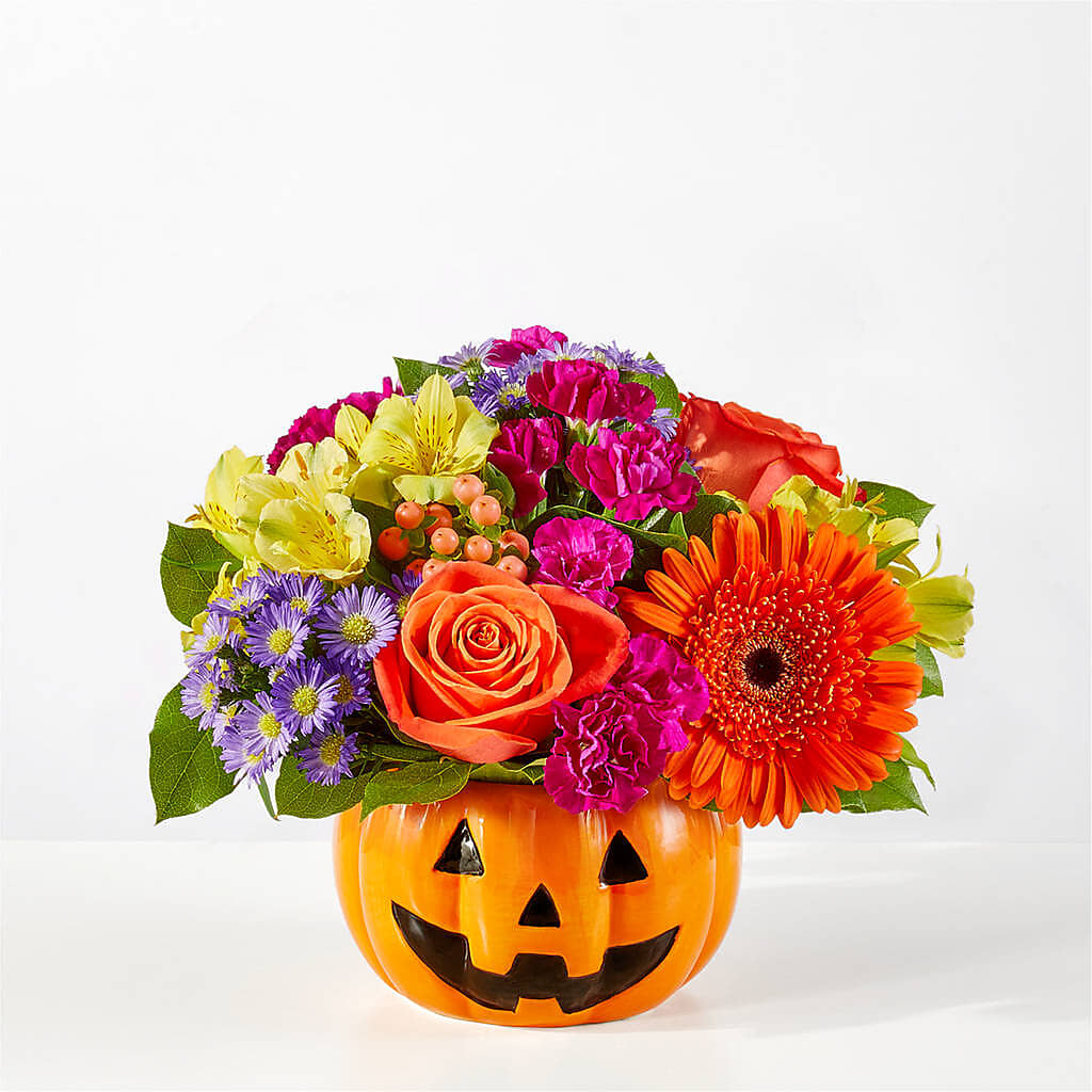 Tricks & Treats Pumpkin –  All Season Floral Llc, Saranac Lake NY