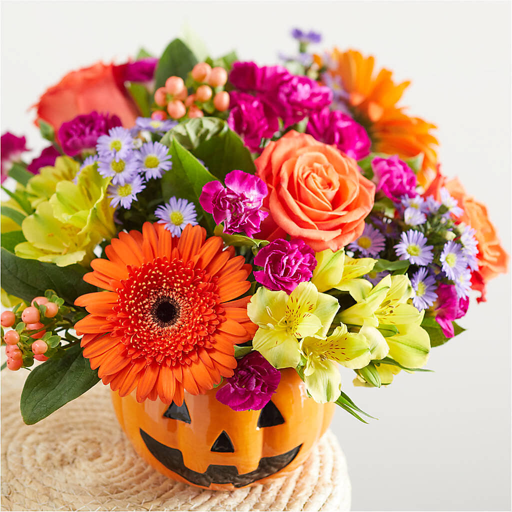 Tricks & Treats Pumpkin –  All Season Floral Llc, Saranac Lake NY