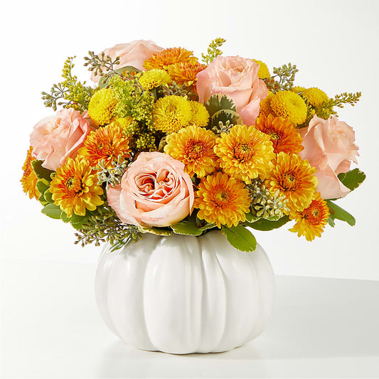 Peachy Pumpkin –  All Season Floral Llc, Saranac Lake NY