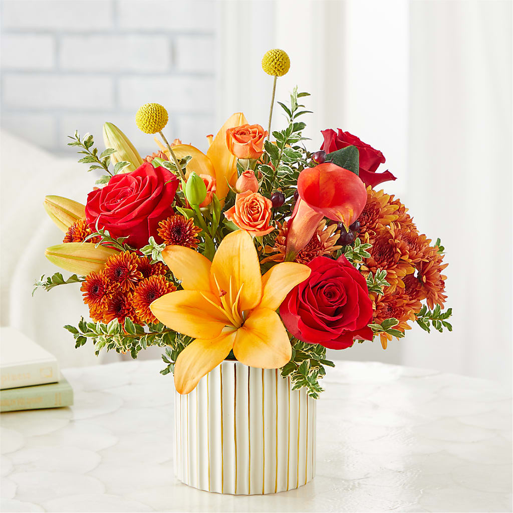 Scarlet Skies Bouquet –  All Season Floral Llc, Saranac Lake NY