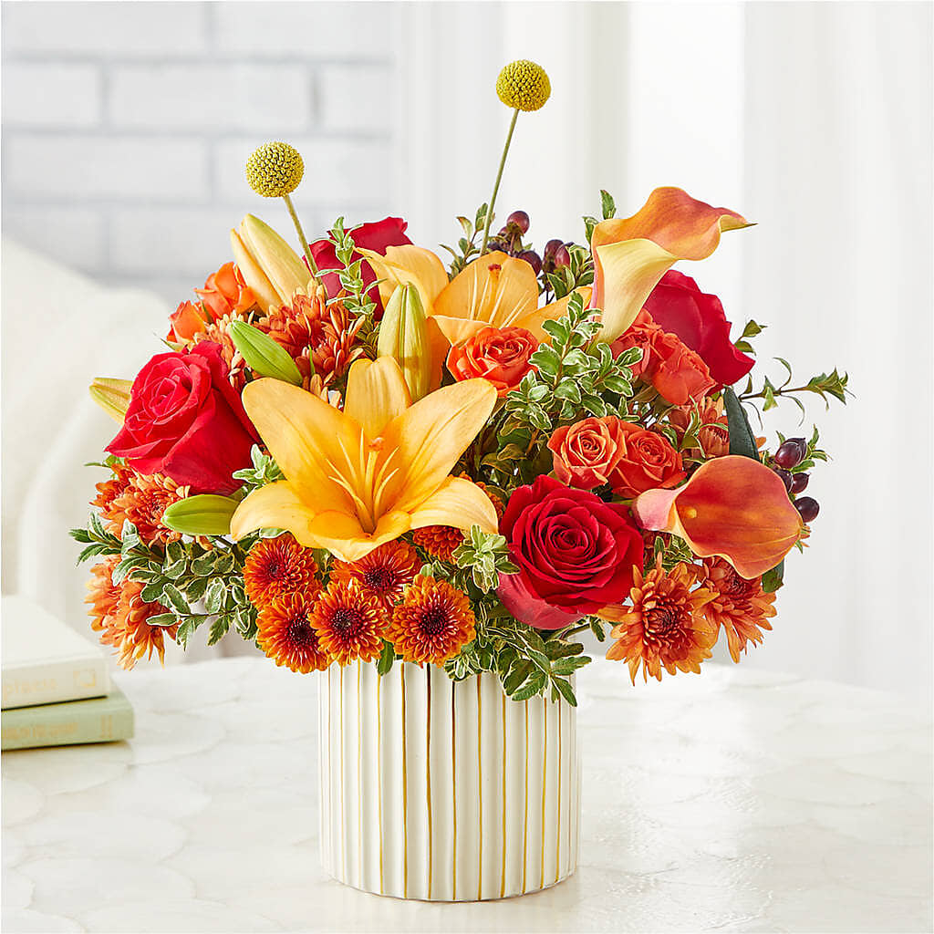Scarlet Skies Bouquet –  All Season Floral Llc, Saranac Lake NY