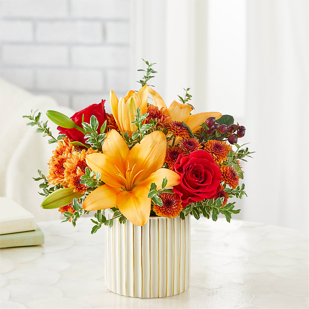 Scarlet Skies Bouquet –  All Season Floral Llc, Saranac Lake NY