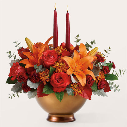 Fruits of Fall Centerpiece –  All Season Floral Llc, Saranac Lake NY