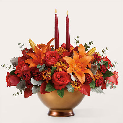Fruits of Fall Centerpiece –  All Season Floral Llc, Saranac Lake NY