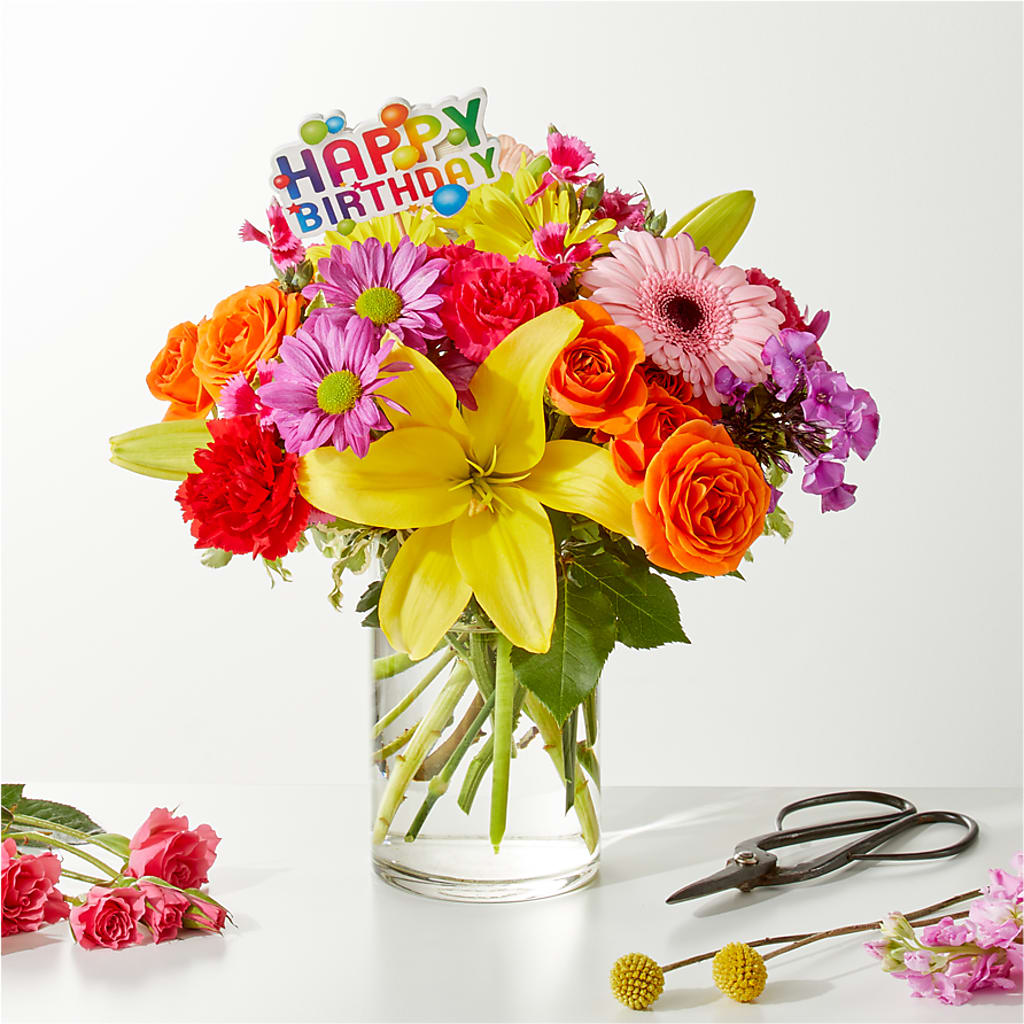 Cue the Confetti - A Florist Original –  All Season Floral Llc, Saranac Lake NY