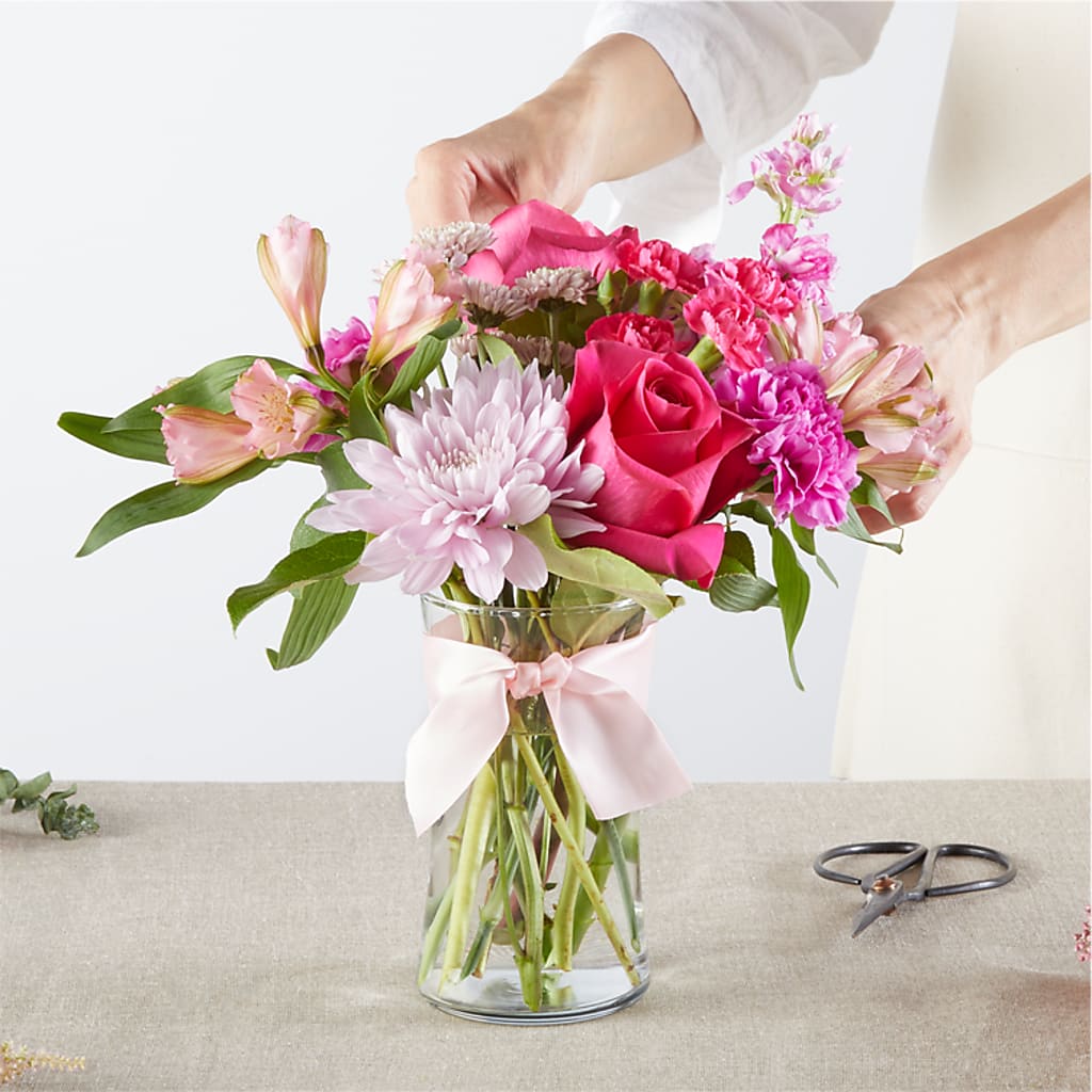 Pink Ribbon - A Florist Original –  All Season Floral Llc, Saranac Lake NY