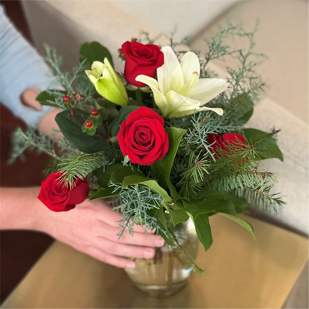 Glittering Lights Bouquet –  All Season Floral Llc, Saranac Lake NY