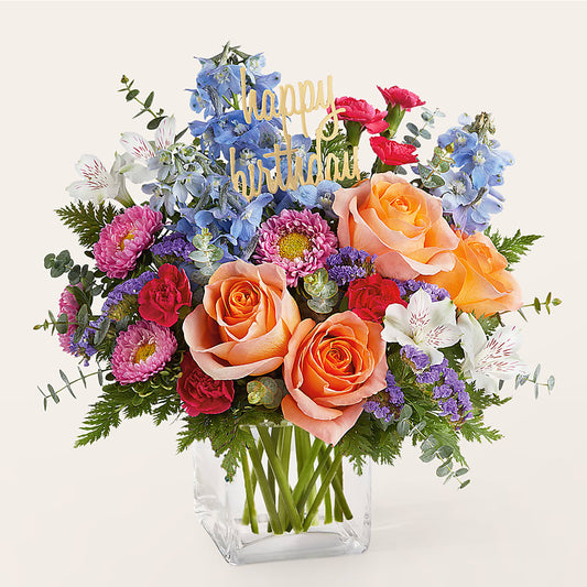 Birthday Bash Bouquet –  All Season Floral Llc, Saranac Lake NY