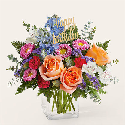 Birthday Bash Bouquet –  All Season Floral Llc, Saranac Lake NY