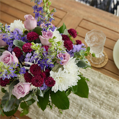 Violet Frost Bouquet –  All Season Floral Llc, Saranac Lake NY