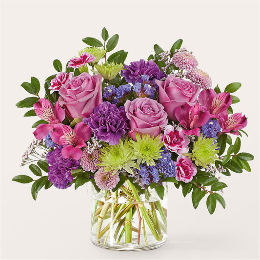 Glass Half Full Bouquet –  All Season Floral Llc, Saranac Lake NY