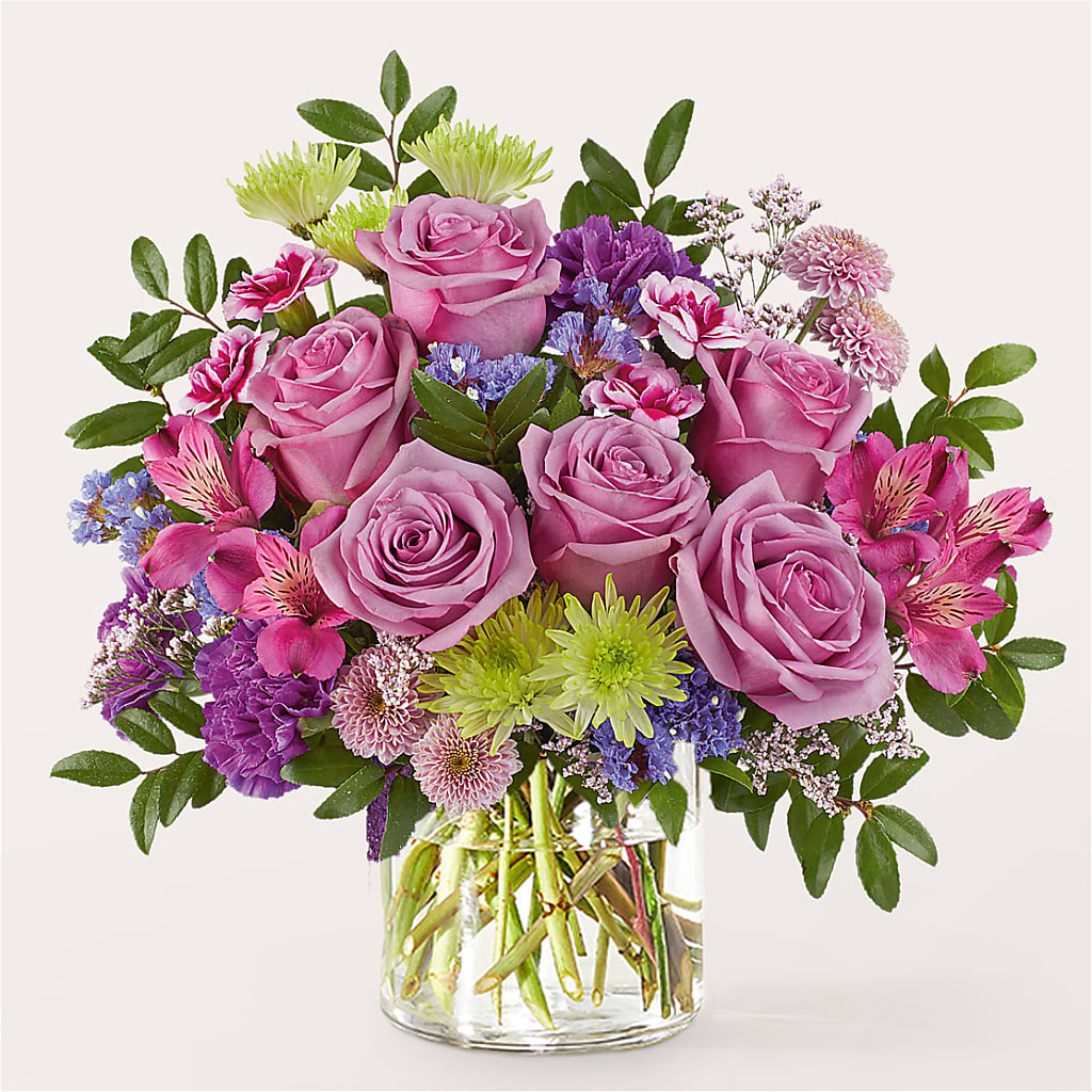 Glass Half Full Bouquet –  All Season Floral Llc, Saranac Lake NY