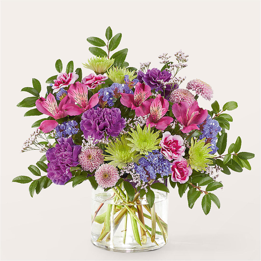 Glass Half Full Bouquet –  All Season Floral Llc, Saranac Lake NY