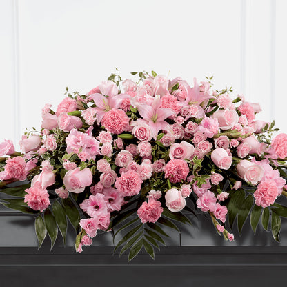 Garden of Comfort Casket Spray (Standard) –  All Season Floral Llc, Saranac Lake NY