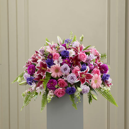 Fare Thee Well Pedestal –  All Season Floral Llc, Saranac Lake NY