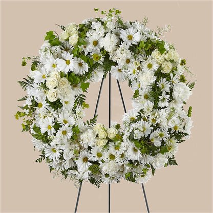 Faithful Wishes Wreath –  All Season Floral Llc, Saranac Lake NY