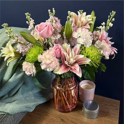 Pretty in Pink Bouquet –  All Season Floral Llc, Saranac Lake NY