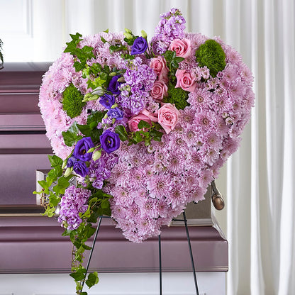 Treasured Love Standing Heart –  All Season Floral Llc, Saranac Lake NY