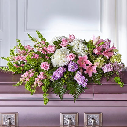 Life's Gratitude Casket Spray –  All Season Floral Llc, Saranac Lake NY