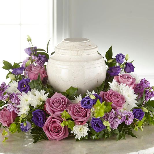 Blooming Sympathy Cremation Adornment –  All Season Floral Llc, Saranac Lake NY