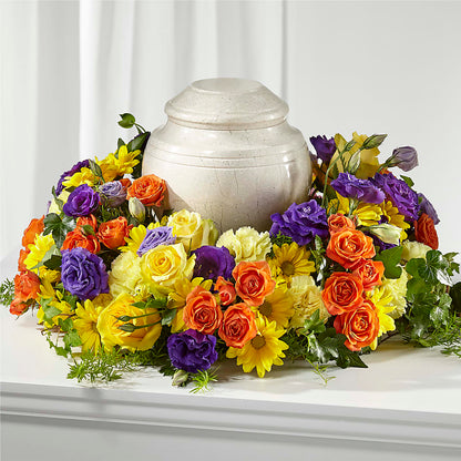 Blossoms of Remembrance Cremation Adornment –  All Season Floral Llc, Saranac Lake NY