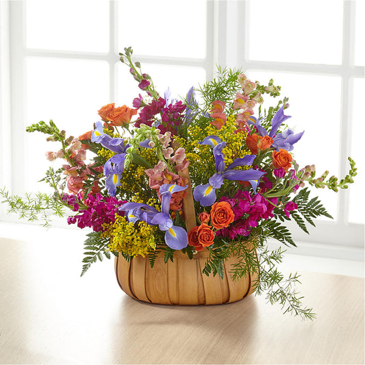 Garden of Life Basket –  All Season Floral Llc, Saranac Lake NY