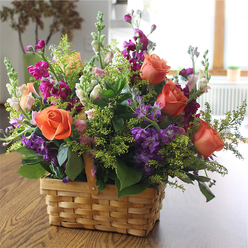 Garden of Life Basket –  All Season Floral Llc, Saranac Lake NY