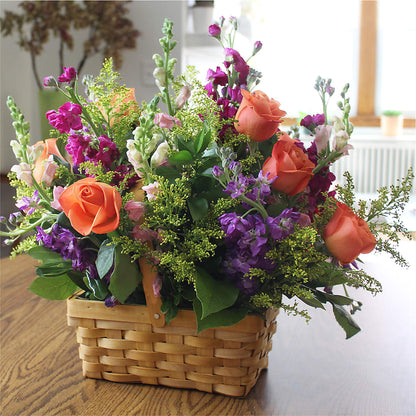 Garden of Life Basket –  All Season Floral Llc, Saranac Lake NY