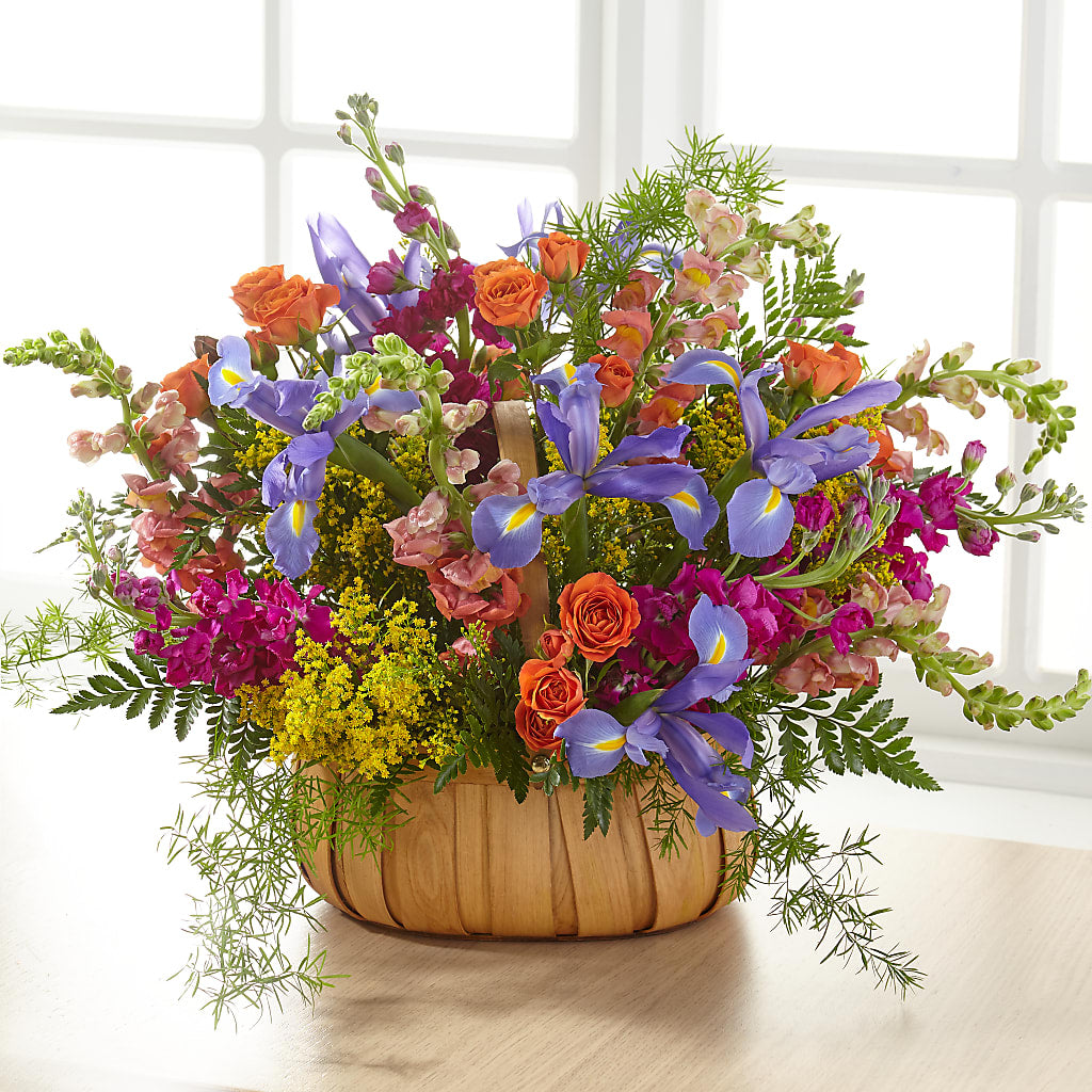 Garden of Life Basket –  All Season Floral Llc, Saranac Lake NY