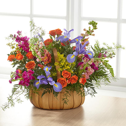 Garden of Life Basket –  All Season Floral Llc, Saranac Lake NY