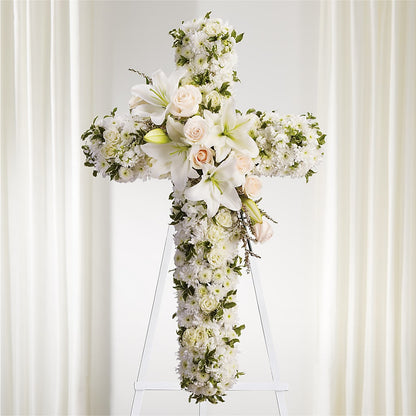Spiritual Guidance Standing Spray –  All Season Floral Llc, Saranac Lake NY