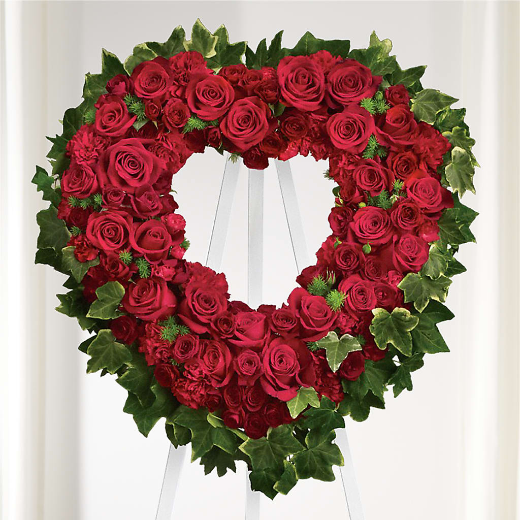 Wholehearted Standing Spray –  All Season Floral Llc, Saranac Lake NY