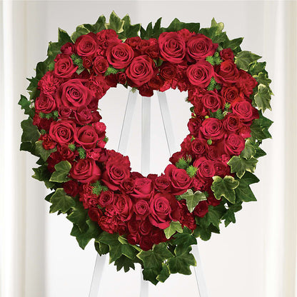 Wholehearted Standing Spray –  All Season Floral Llc, Saranac Lake NY