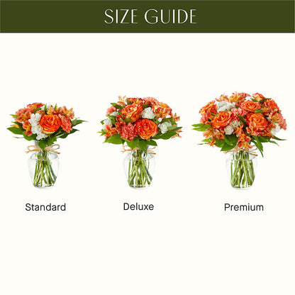 Apricot Glow Bouquet –  All Season Floral Llc, Saranac Lake NY