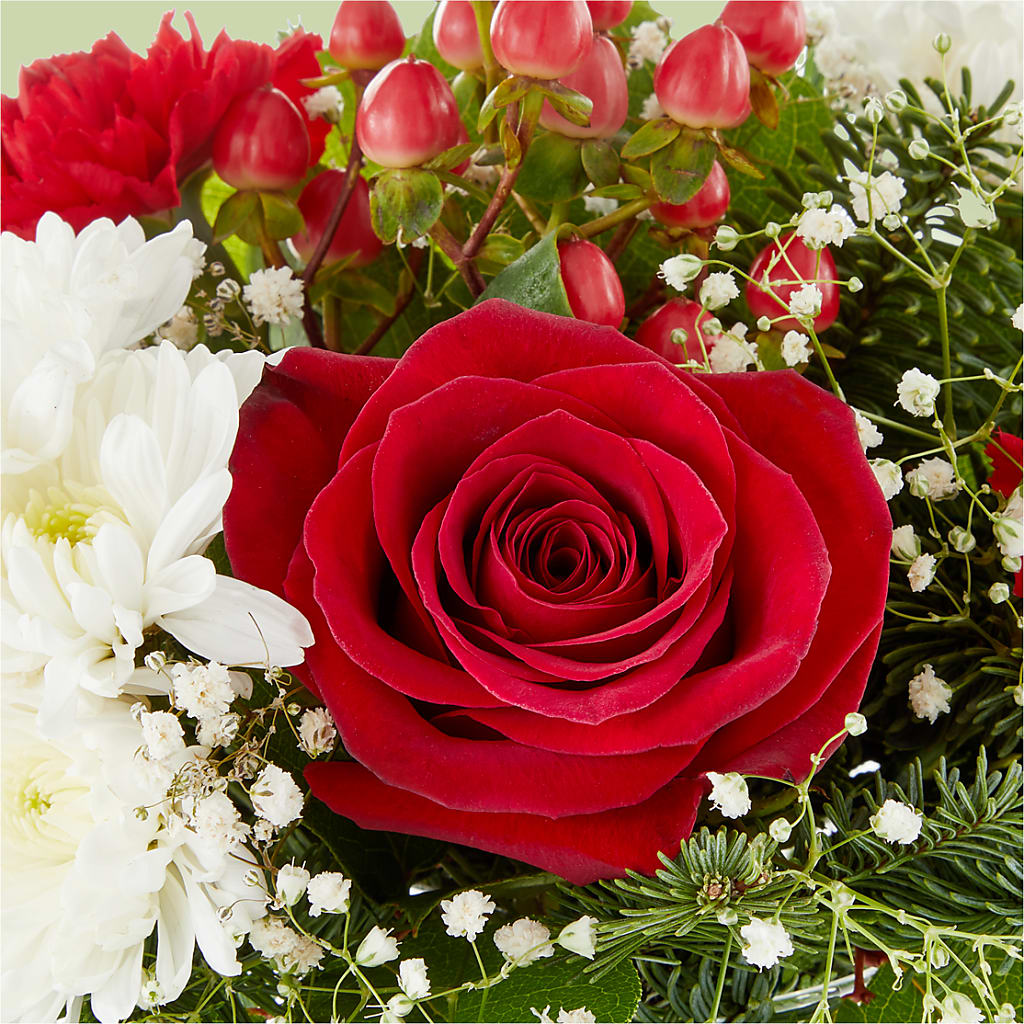 Chance of Flurries Bouquet –  All Season Floral Llc, Saranac Lake NY