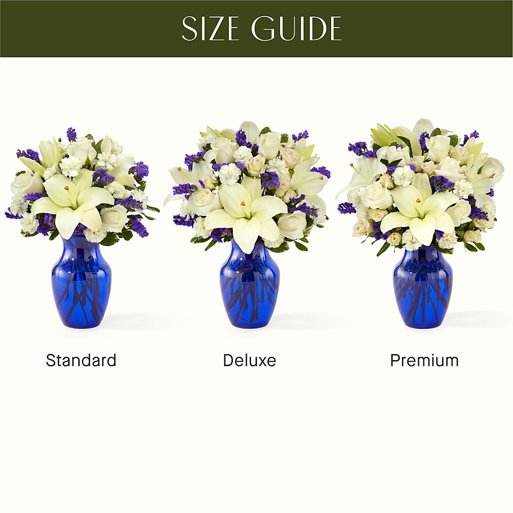 Sapphire Rush Bouquet –  All Season Floral Llc, Saranac Lake NY