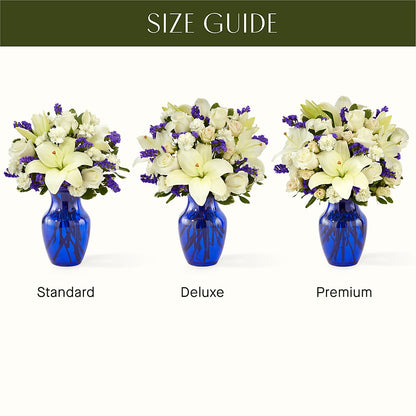 Sapphire Rush Bouquet –  All Season Floral Llc, Saranac Lake NY