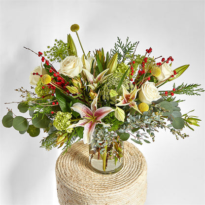 Berry & Bright Bouquet –  All Season Floral Llc, Saranac Lake NY