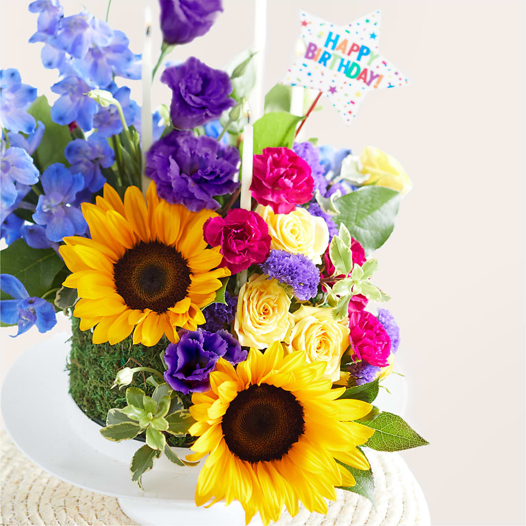 Star of the Day Floral Cake –  All Season Floral Llc, Saranac Lake NY
