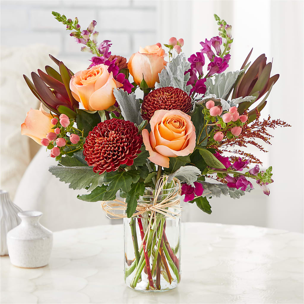 Moody Hues Bouquet –  All Season Floral Llc, Saranac Lake NY