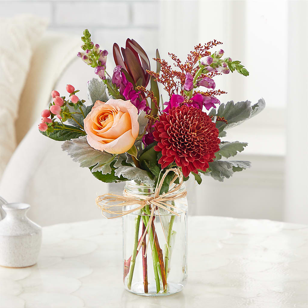 Moody Hues Bouquet –  All Season Floral Llc, Saranac Lake NY