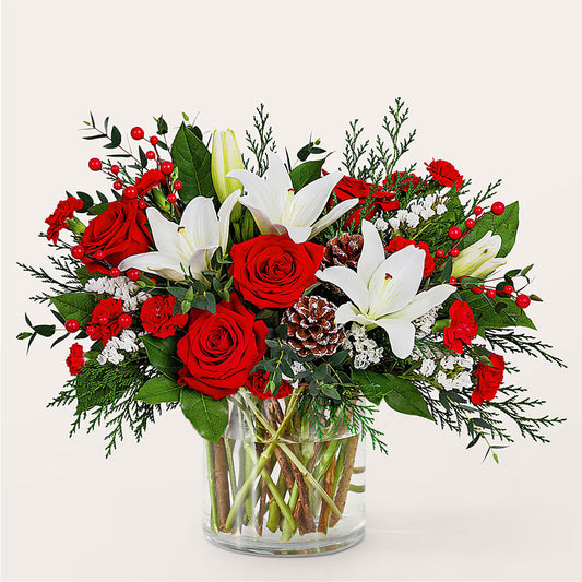 Best in Snow Bouquet –  All Season Floral Llc, Saranac Lake NY