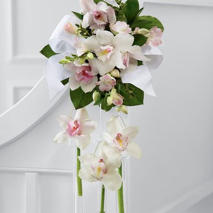 Perfect Entrance Pew Arrangement –  All Season Floral Llc, Saranac Lake NY
