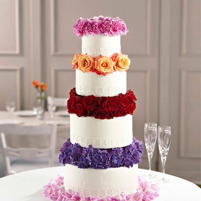 Infinite Love Cake Décor –  All Season Floral Llc, Saranac Lake NY